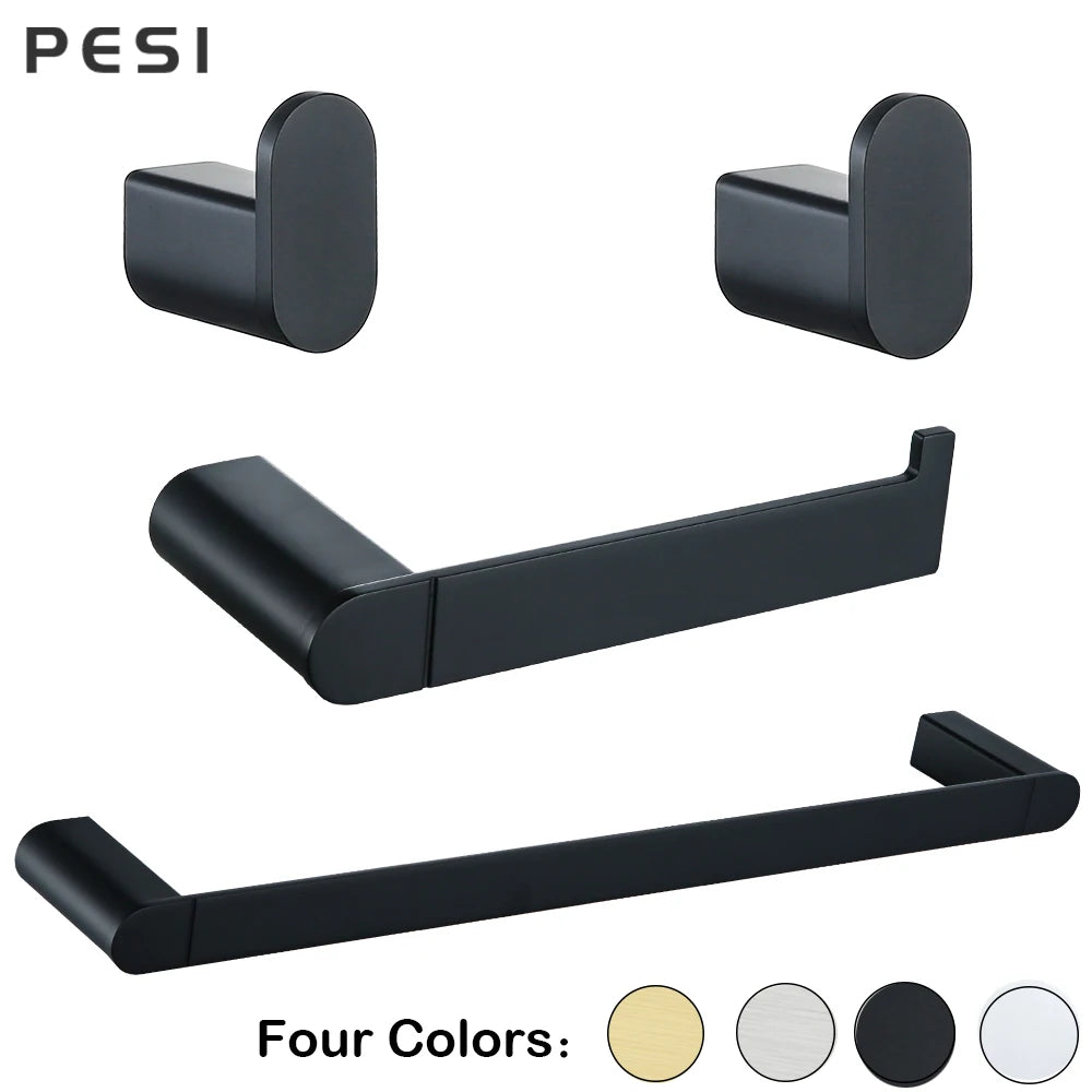 For Bathroom Hardware Accessories Sets Toilet Paper Roll Holder 18 Inch Towel Holder Rack Bar Shelf Rail Stand Rod Clothes Hooks