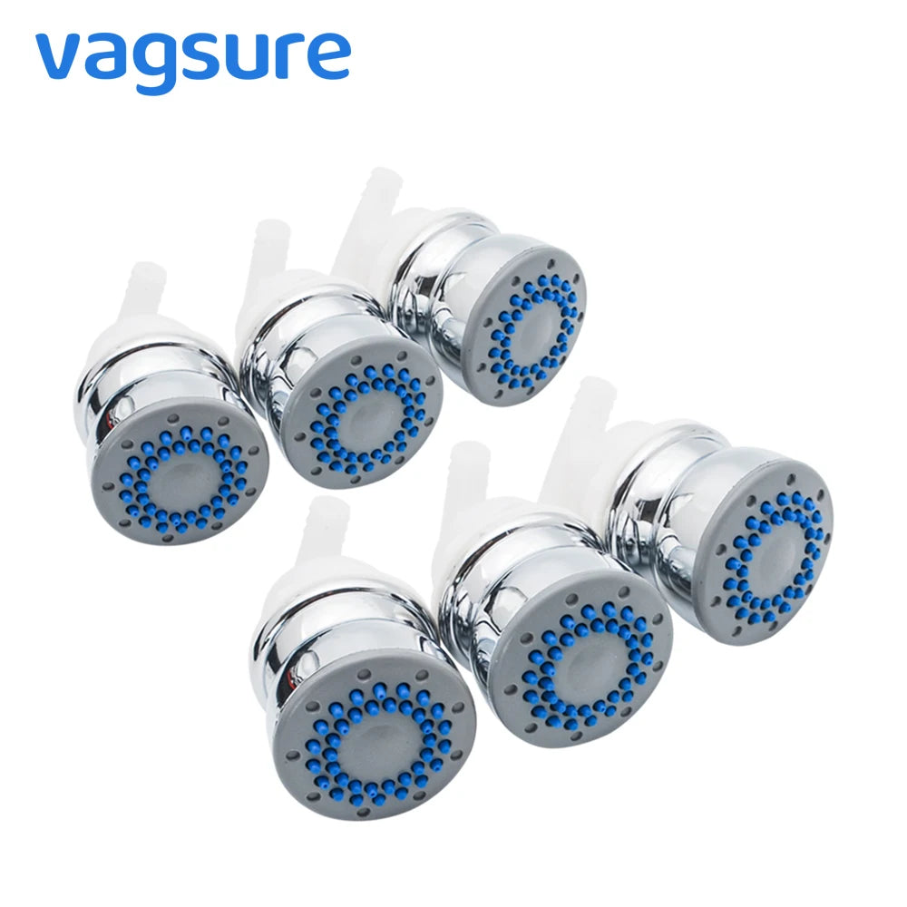 3pcs-6pcs/set Shower Head Shower Cabin Room Accessories Hydraulic Acupuncture Massage Water Saving Jets Bathroom