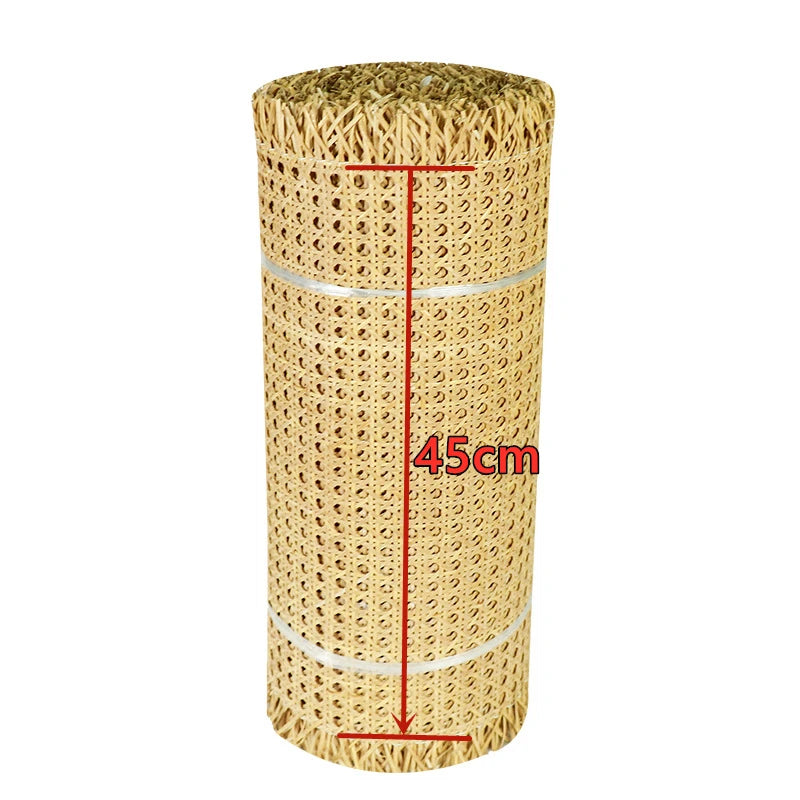 30CM/40CM/45CM/50CM/55CM X 1 Meter Natural Cane Webbing Sheet Real Rattan Webbing Roll Chair Table Background Furniture Material