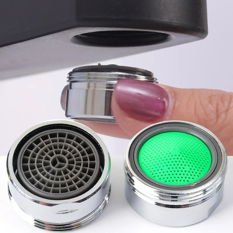 1/30x Faucet Aerator Replaceable Parts Tap Filter Nozzle Household Saving Water Kitchen Bathroom Sink Thread Faucet Bubbler