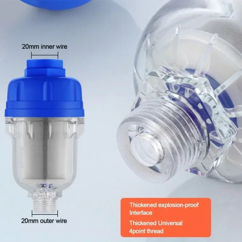 1/2 Inch Stainless Steel Household Pre Water Purification Filter Tap Heater Washing Machine Universal Anti-scaling Filter