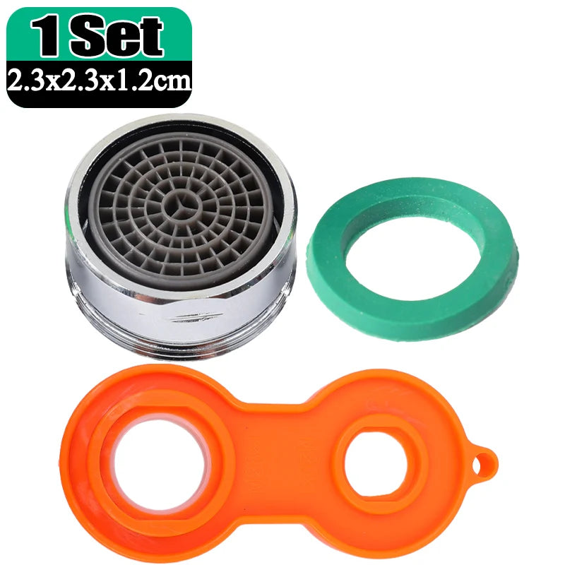 1/30x Faucet Aerator Replaceable Parts Tap Filter Nozzle Household Saving Water Kitchen Bathroom Sink Thread Faucet Bubbler