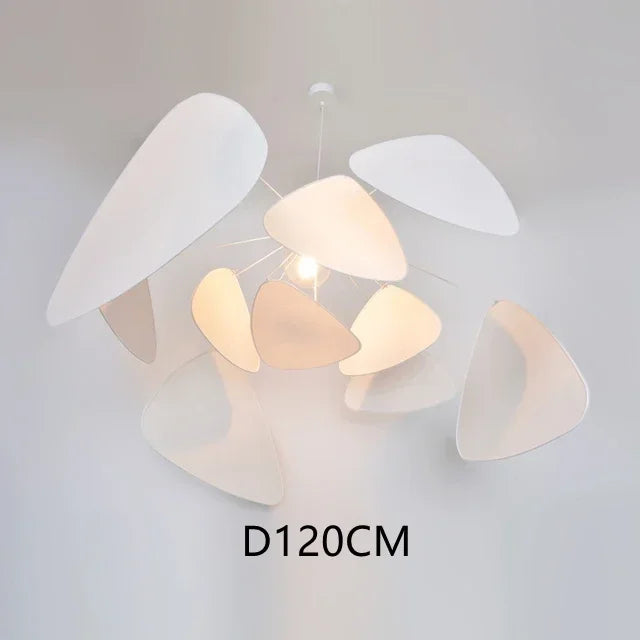 Art Simple Nordic Rattan Art Personality Chinese Bamboo Barrier Chandelier Living Room Tea Room Modern Creative Pendant Lights