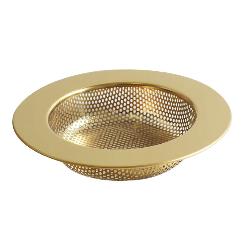 Talea 114MM Drain Basket Filter Hair Catcher Golden Color QS419C012