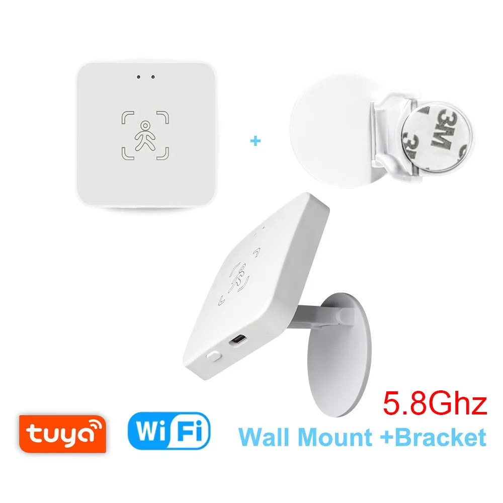 WiFi / Zigbee Smart Human Presence Sensor,Luminance/Distance Detection, Tuya Smart Life Home Automation,For Z2M Alexa, Google