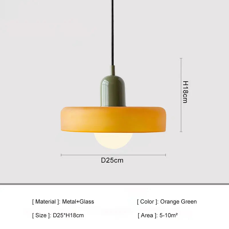 Indoor Colorful E27 LED Chandelier Lamps Suspended Hanging Lighting Fixtures for Restaurant LED Pendant Light for Bedside Home