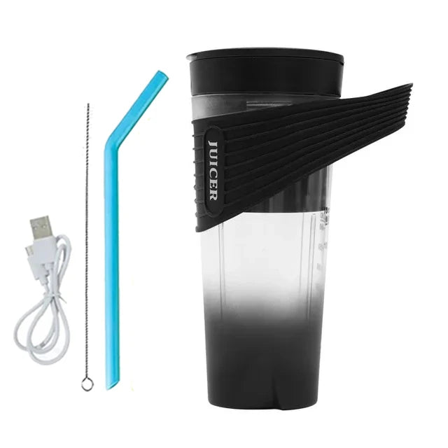 New Portable Blender Juicer Type-C Charging Personal Smoothie Blender Fresh Juice Mixer Machine Sport Travel Shakes Stirr