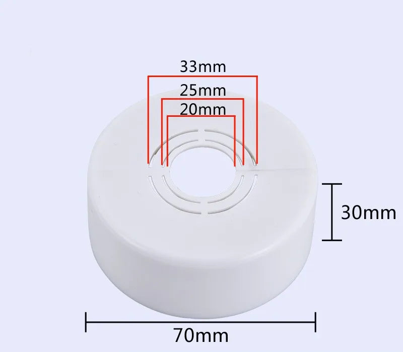 Shower Kitchen Faucet Decorative Cover Water Pipe Connector Adjustable Wall Covers Casette Heighten Valve Panel Tap Accessories