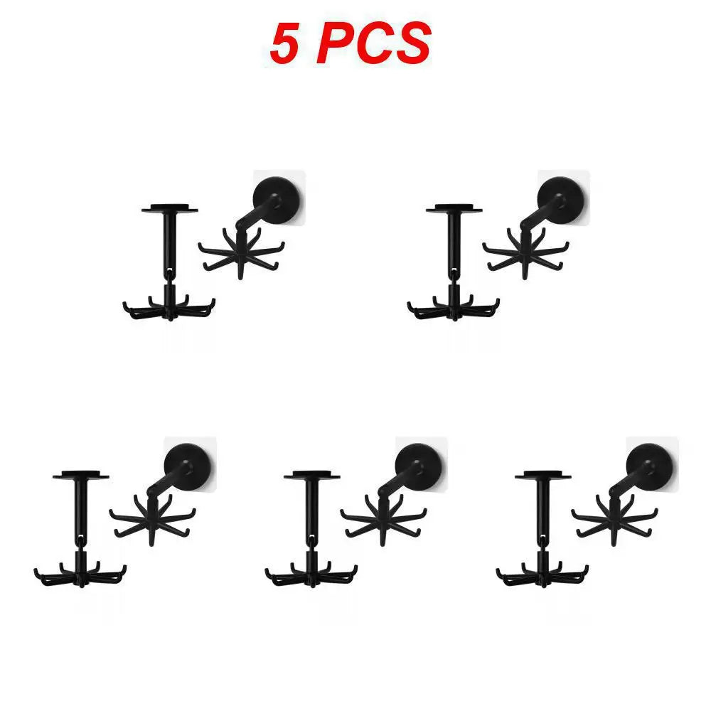 Packs Hanging Tea Towel Clips Towel Hangers Rack Hand Towel Hook Cloth Hanger Holder Brackets Braided Cotton Loop