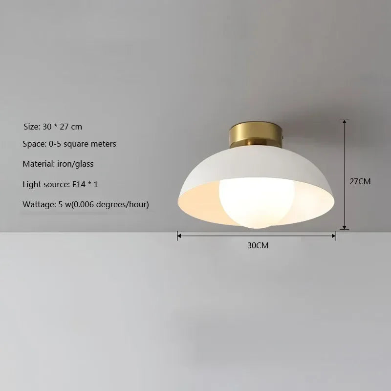 Nordic LED Ceiling Light Minimalist Wooden Hanging Lamps For Aisle Balcony Cloakroom Interior Decorative Lighting Fixture Luster