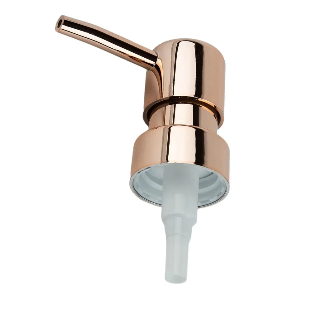 1 Set Premium Soap Pump Heads: 28 Thread, ABS Round Head Lotion Dispenser for Bath Bottles, Press Nozzle Design for Easy Use