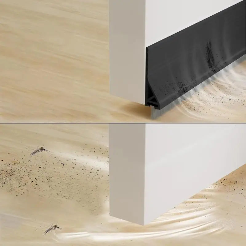 Door Draft Stopper Adhesive Multipurpose Door Draft Stopper Wear-Resistant Door Draft Blocker Window Draft Stopper for Block