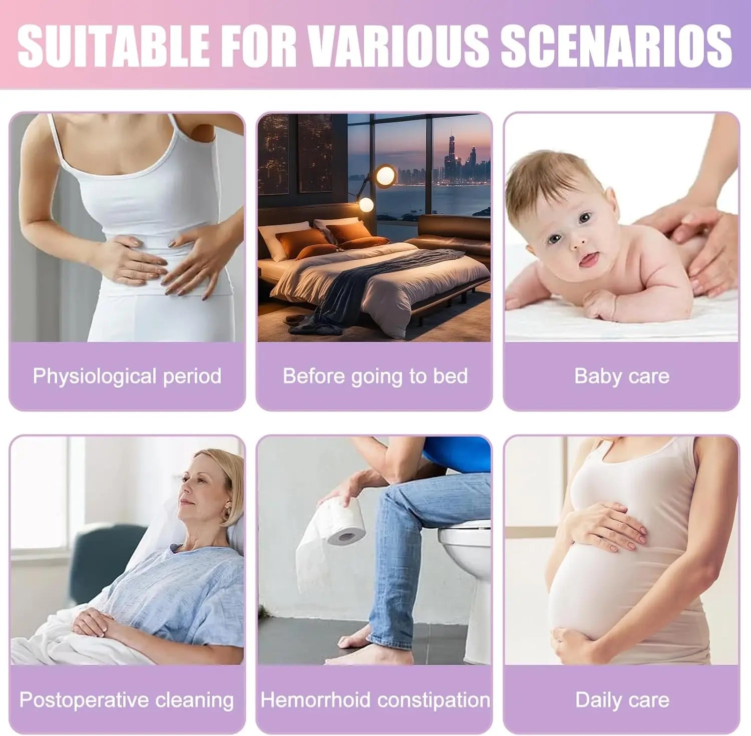 Easy Bidet 400ml private area rinse, replacing wet wipes and shower toilets, modern portable female travel body wash