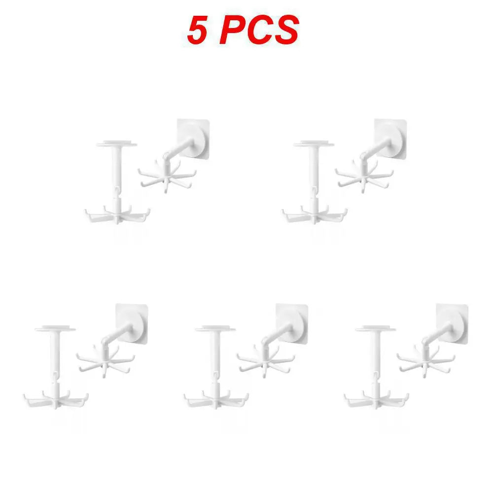 Packs Hanging Tea Towel Clips Towel Hangers Rack Hand Towel Hook Cloth Hanger Holder Brackets Braided Cotton Loop