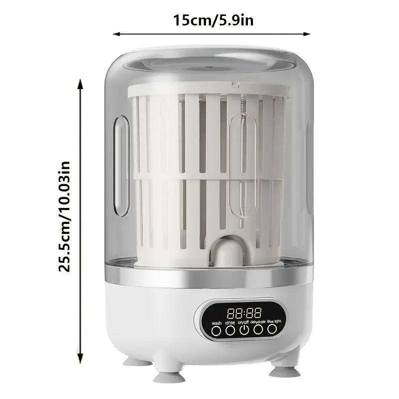 USB charging portable mini automatic washing machine can dehydrate, no need to plug in, no need to assemble