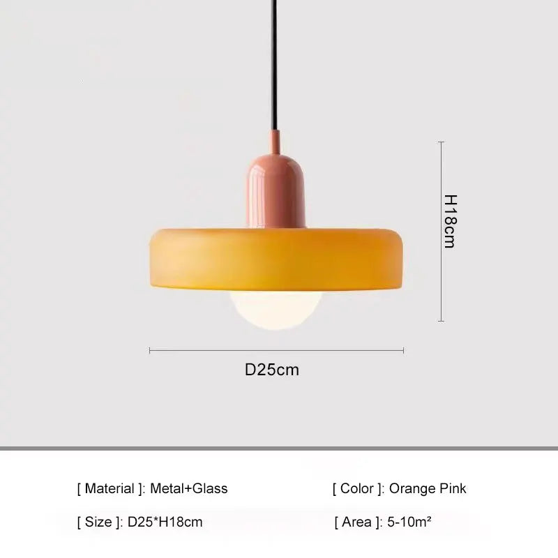 Indoor Colorful E27 LED Chandelier Lamps Suspended Hanging Lighting Fixtures for Restaurant LED Pendant Light for Bedside Home