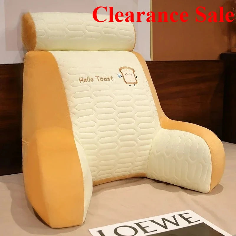 2025 Ice Shreds Pillow Panda Increase in Height Lumbar Support Detachable Washable Cushion Student Dormitories Bed Backrest