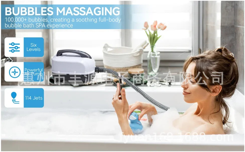 Home Surfing Massage Bath Mat SPA Spa Machine Bathtub Bubble Machine Anti Slip Bath Mat