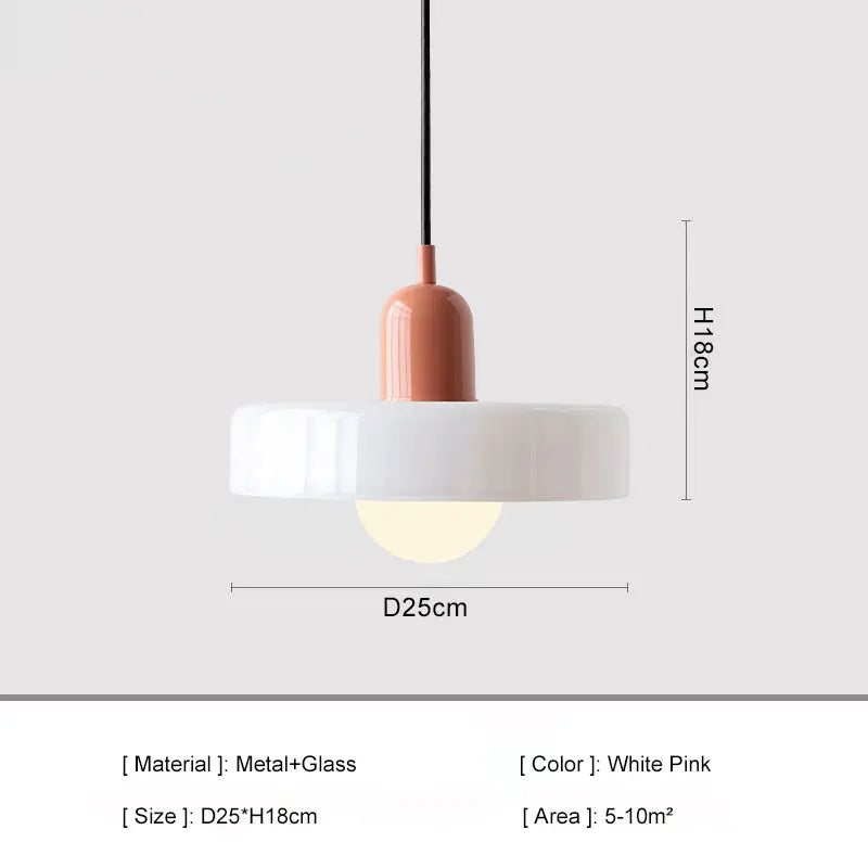 Indoor Colorful E27 LED Chandelier Lamps Suspended Hanging Lighting Fixtures for Restaurant LED Pendant Light for Bedside Home