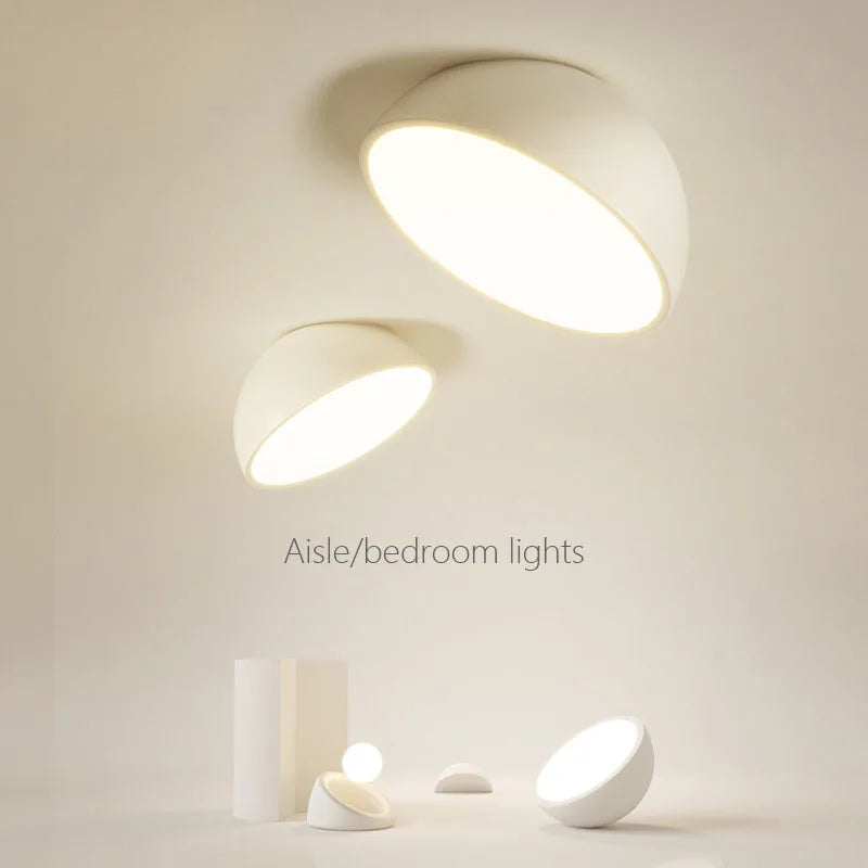 Modern LED Simple Ceiling Lamp for Living Dining Room Bedroom Aisle Chandelier Home Decoration Indoor Lighting Fixture Luster