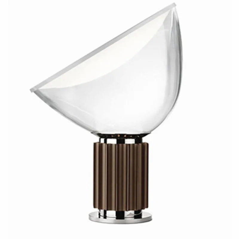Taccia Table Lamp replica designer glass lamp living room Studio desk lamp bedroom beside floodlight industrial radar light
