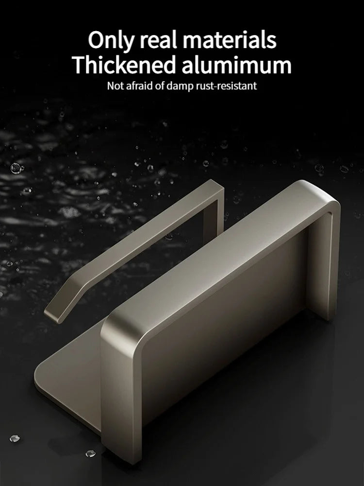 Bathroom Rack Tissue Box Hanger/Aluminum Home Tissue Rack Storage Box/Bathroom