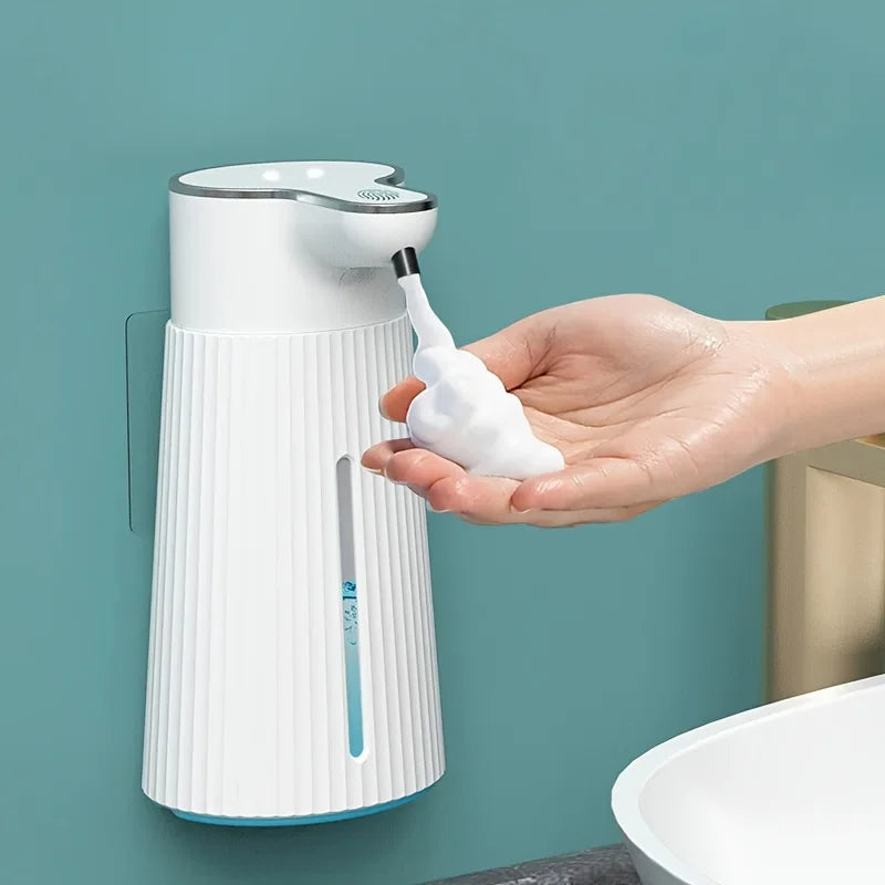 400ML Light Display Wall-Mounted Desktop Infrared Automatic Smart Sensor Soap Dispenser Hand Dish Sanitizer Pump Washing Machine