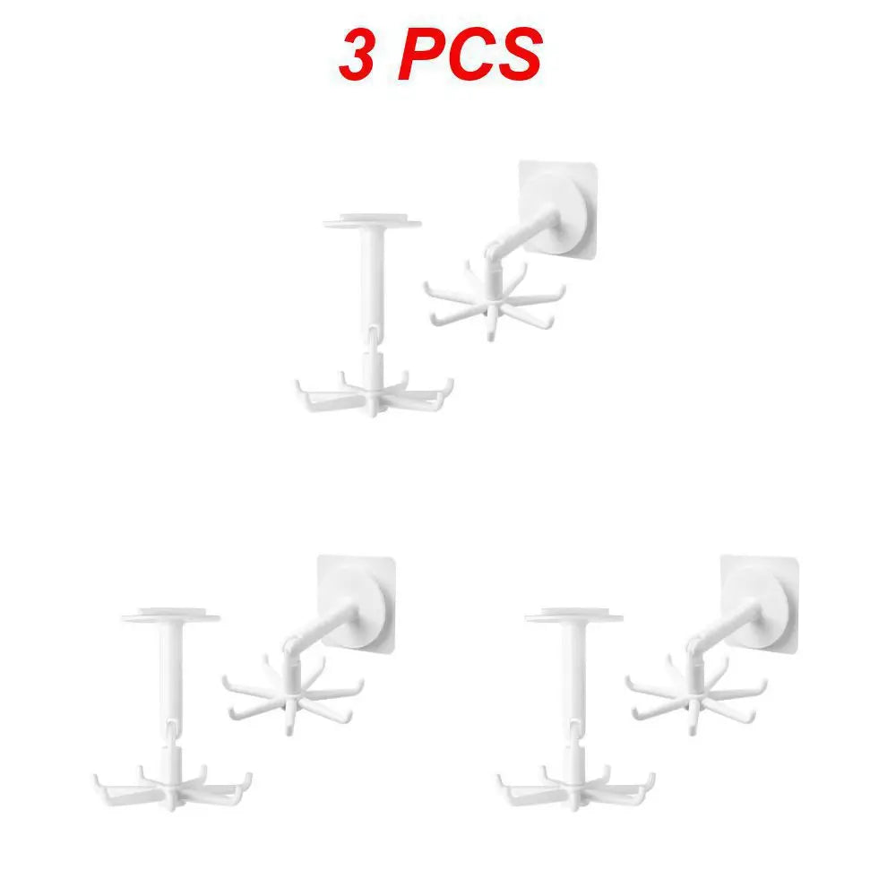 Packs Hanging Tea Towel Clips Towel Hangers Rack Hand Towel Hook Cloth Hanger Holder Brackets Braided Cotton Loop