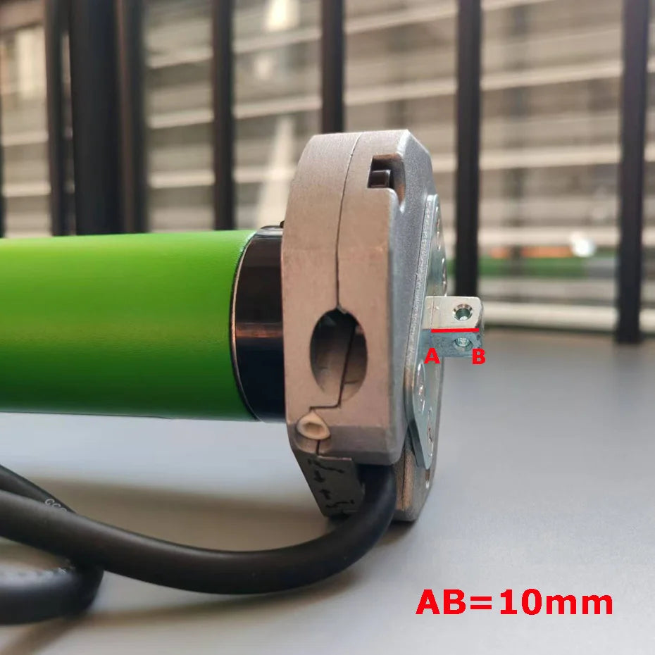 Dooya DM45RM 50/12 Tubular Motor Short Axis for Motorized Rolling Shutter Door/Awning/Sunshade,by Manual Control+DC2760AM Remote
