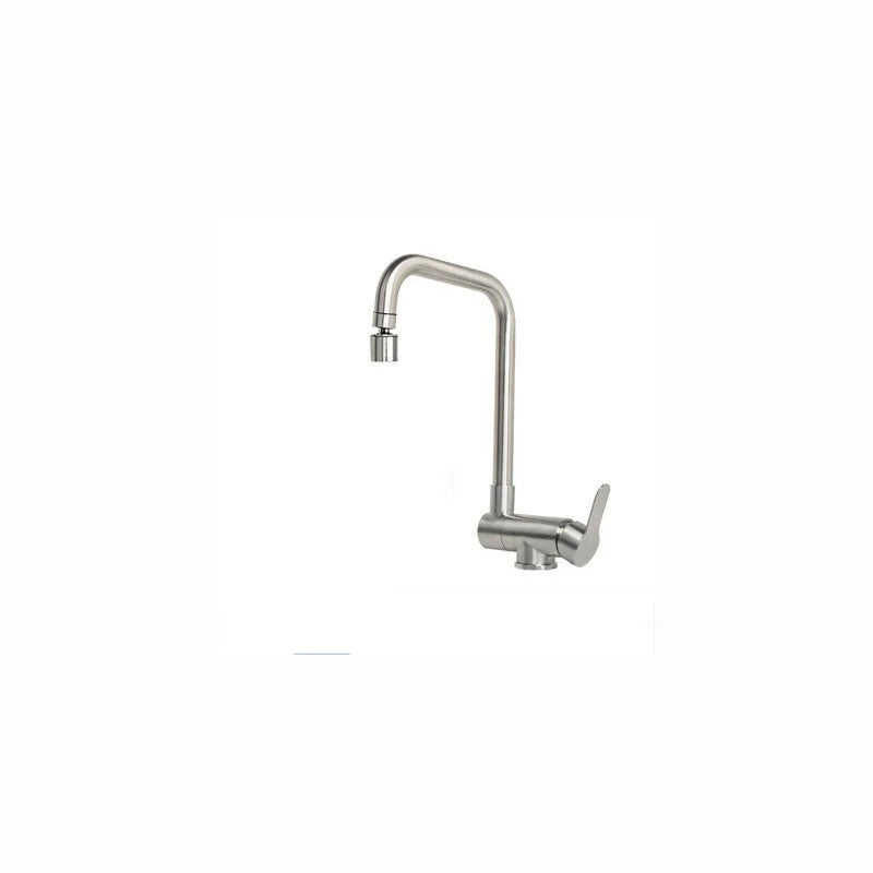 Stainless Steel Inner Window Folding Kitchen Faucet 360 Degree Swivel Hot Cold Mixer Water Tap Lead-Free Bathroom Sink Faucet
