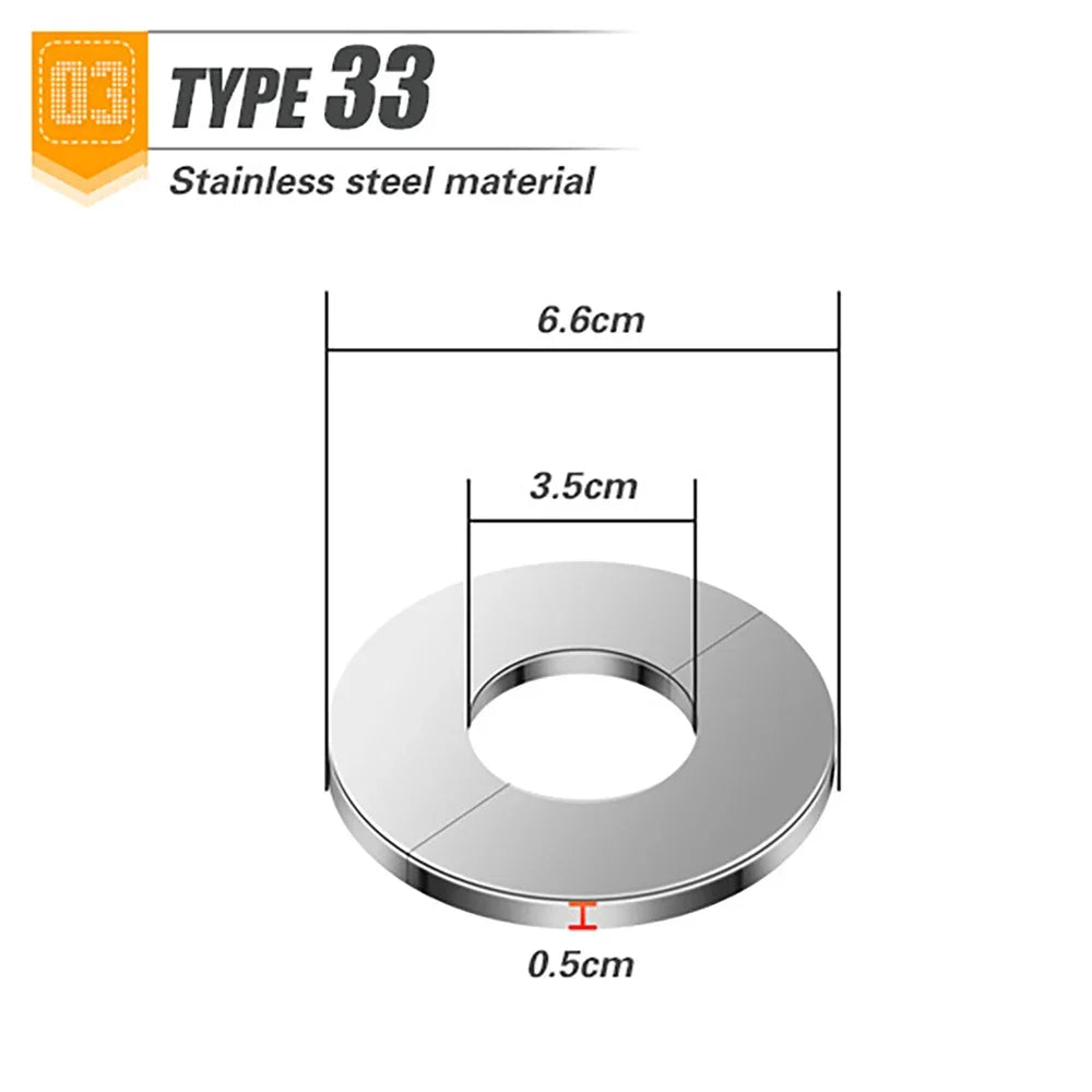 1Pc Stainless Steel Faucet Decorative Cover Self-Adhesive Shower Chrome Finish Water Pipe Wall Caps Covers Bathroom Accessories
