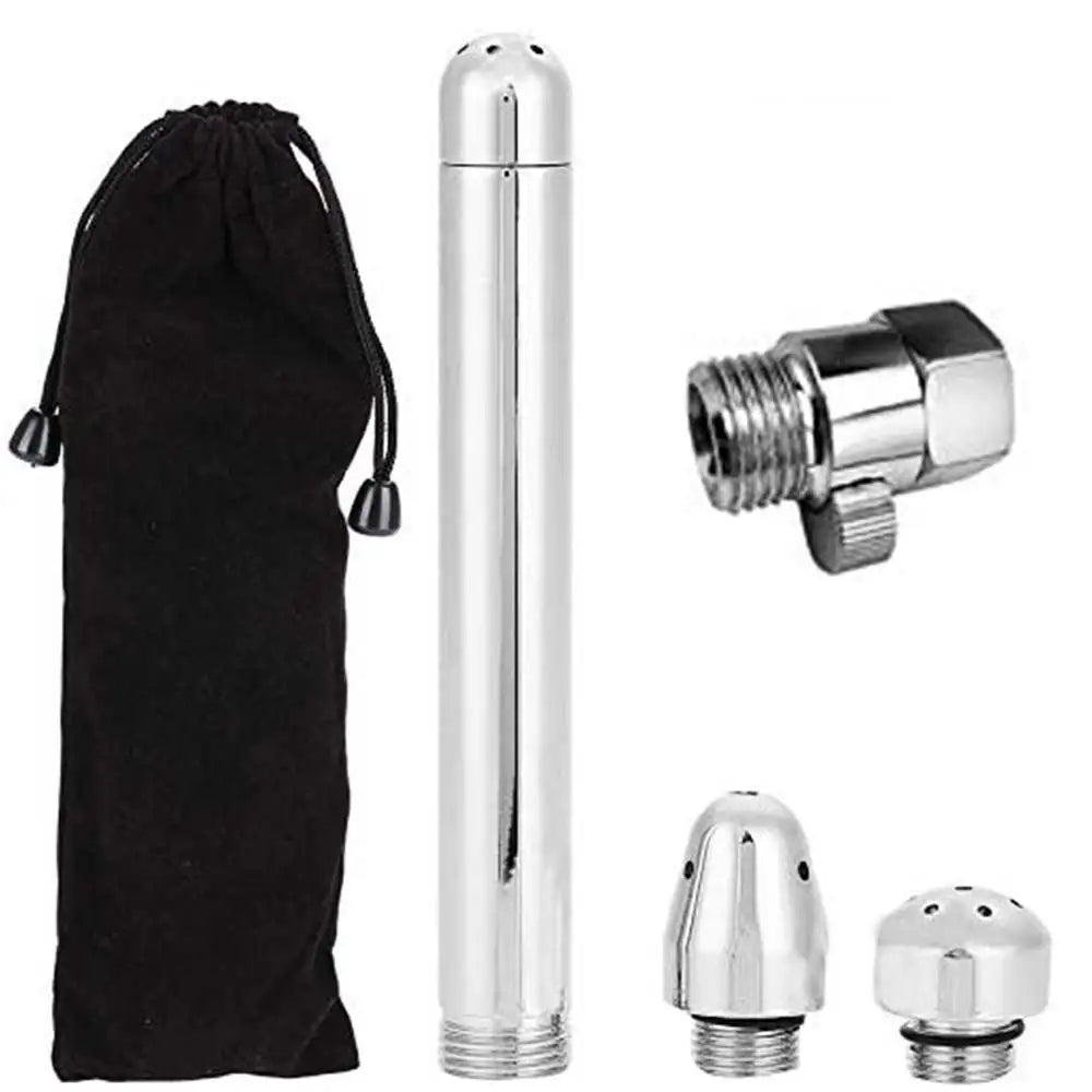 Bidet Kit Shower Douche Enema Kit 3 Heads Shower Douche Cleansing System Regulator and Hose Bathroom Accessories