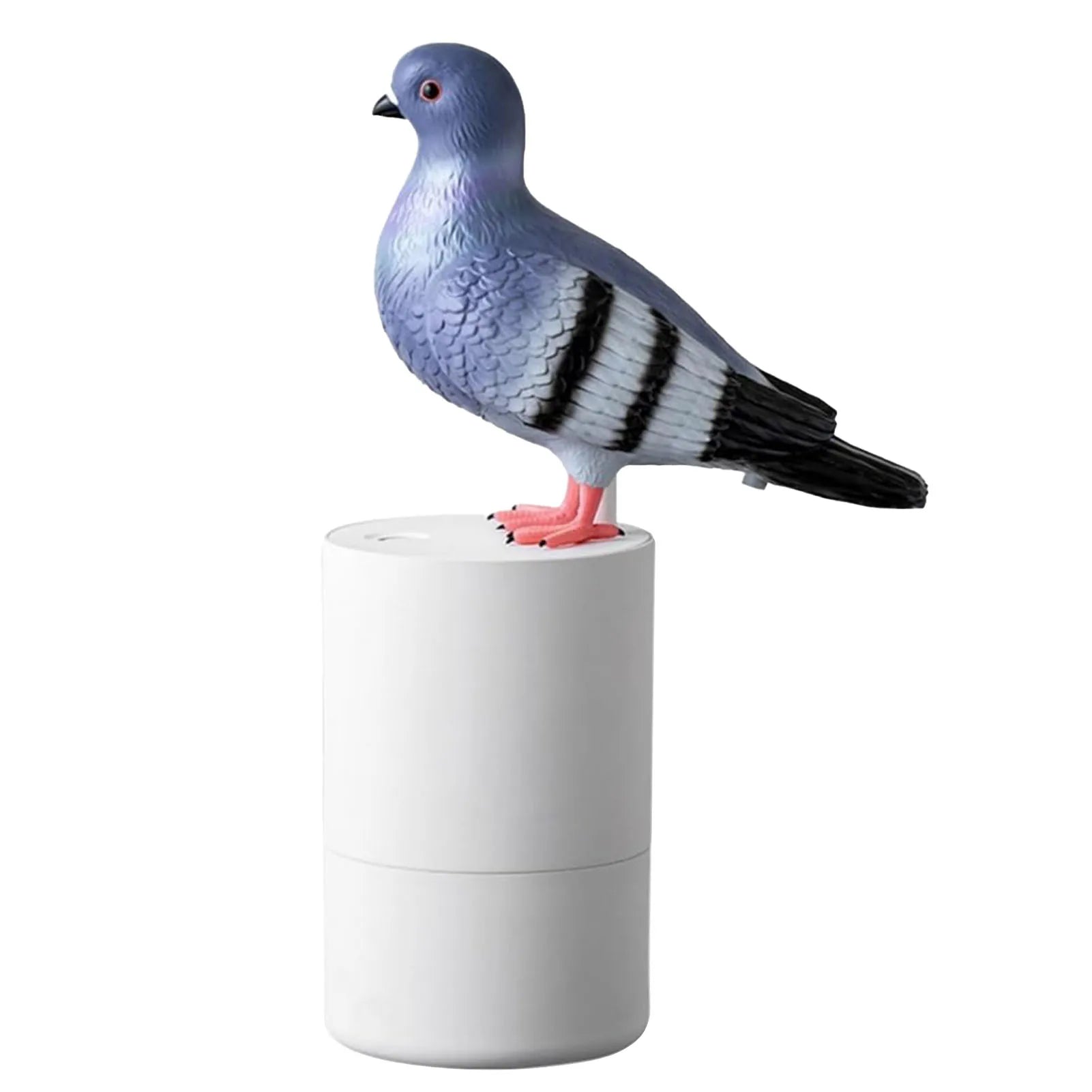 Induction Soap Dispenser Battery Powered Automatic Foaming Soap Dispenser Refillable Blue Bird Shape Touchless for Kitchen