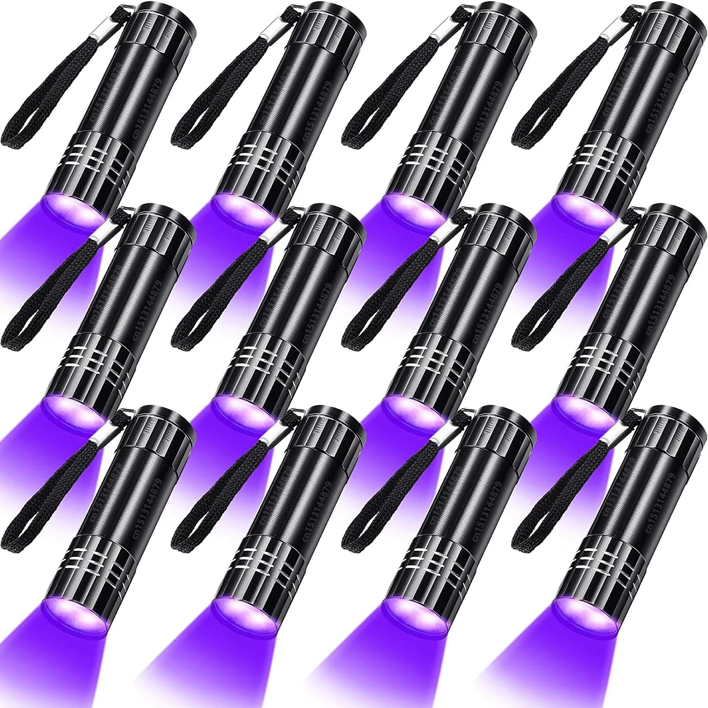 Mini UV Flashlight Ultraviolet Lamp 395-400nm Black Light Flashlights UV Torch UV Light Detector for Pet Urine Stain Dry Stain