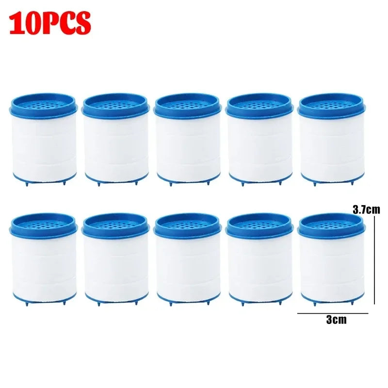 Faucet Water Filter Element Remove Chlorine Heavy Metals Water Filtration Purifier Kitchen Tap Softening Hard Water Accessories