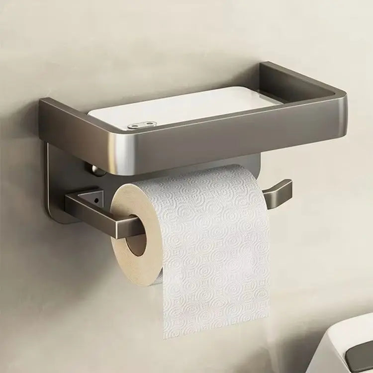 Bathroom Rack Tissue Box Hanger/Aluminum Home Tissue Rack Storage Box/Bathroom