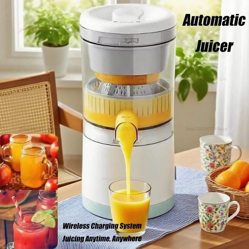 7.4V Portable Electric Juicer USB Rechargeable Fruit Blender For Orange Lemon Juicing Household Personal Juice Squeezer Mixer