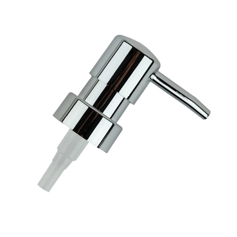 1 Set Premium Soap Pump Heads: 28 Thread, ABS Round Head Lotion Dispenser for Bath Bottles, Press Nozzle Design for Easy Use