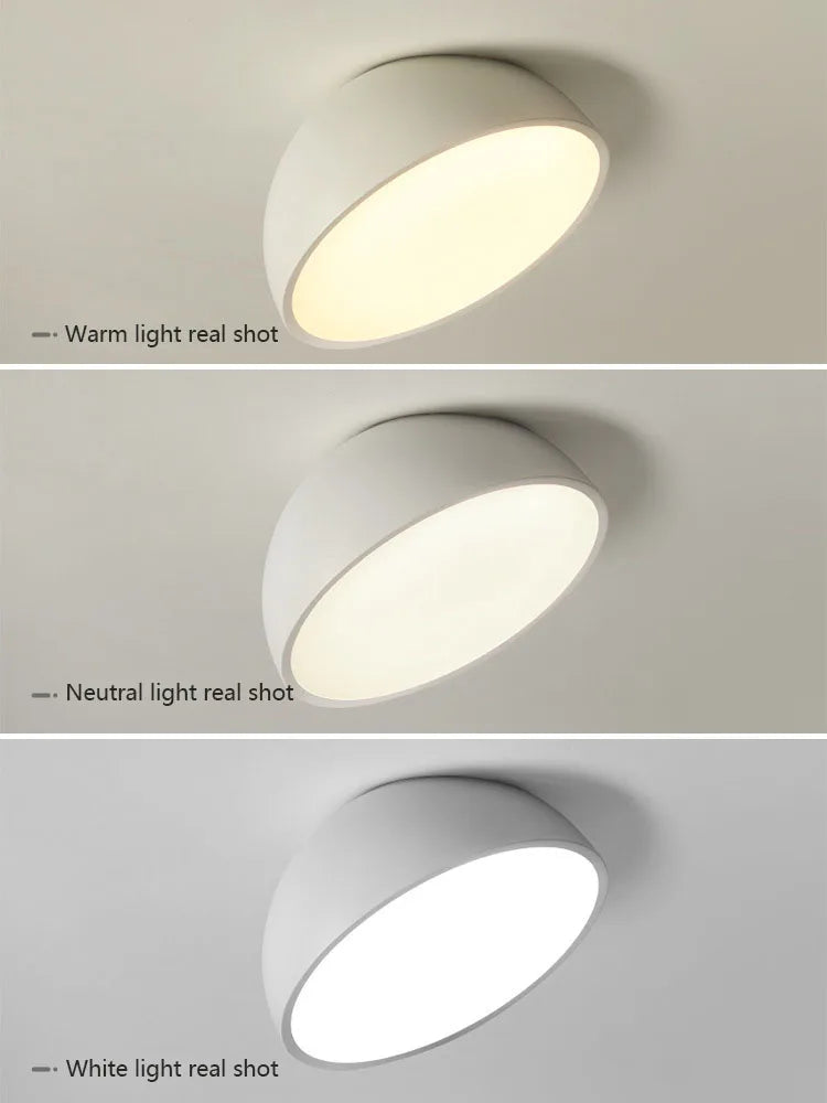 Modern LED Simple Ceiling Lamp for Living Dining Room Bedroom Aisle Chandelier Home Decoration Indoor Lighting Fixture Luster