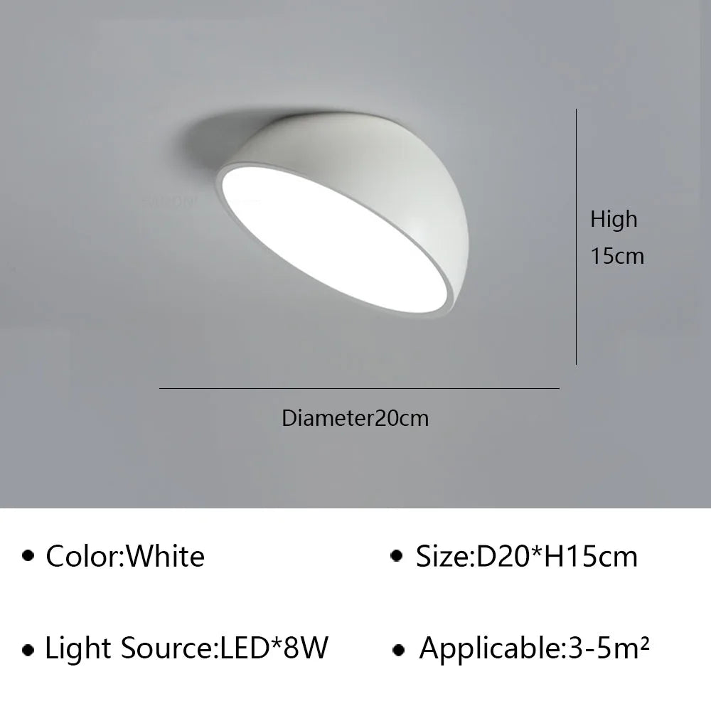 Modern LED Simple Ceiling Lamp for Living Dining Room Bedroom Aisle Chandelier Home Decoration Indoor Lighting Fixture Luster