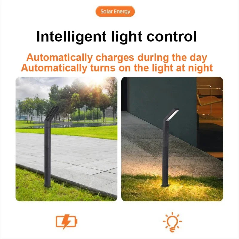 Solar Outdoor Lights Pathway Spotlights Light Solar IP65 Waterproof Garden Lamp for Outside Landscape Path Yard Walkway