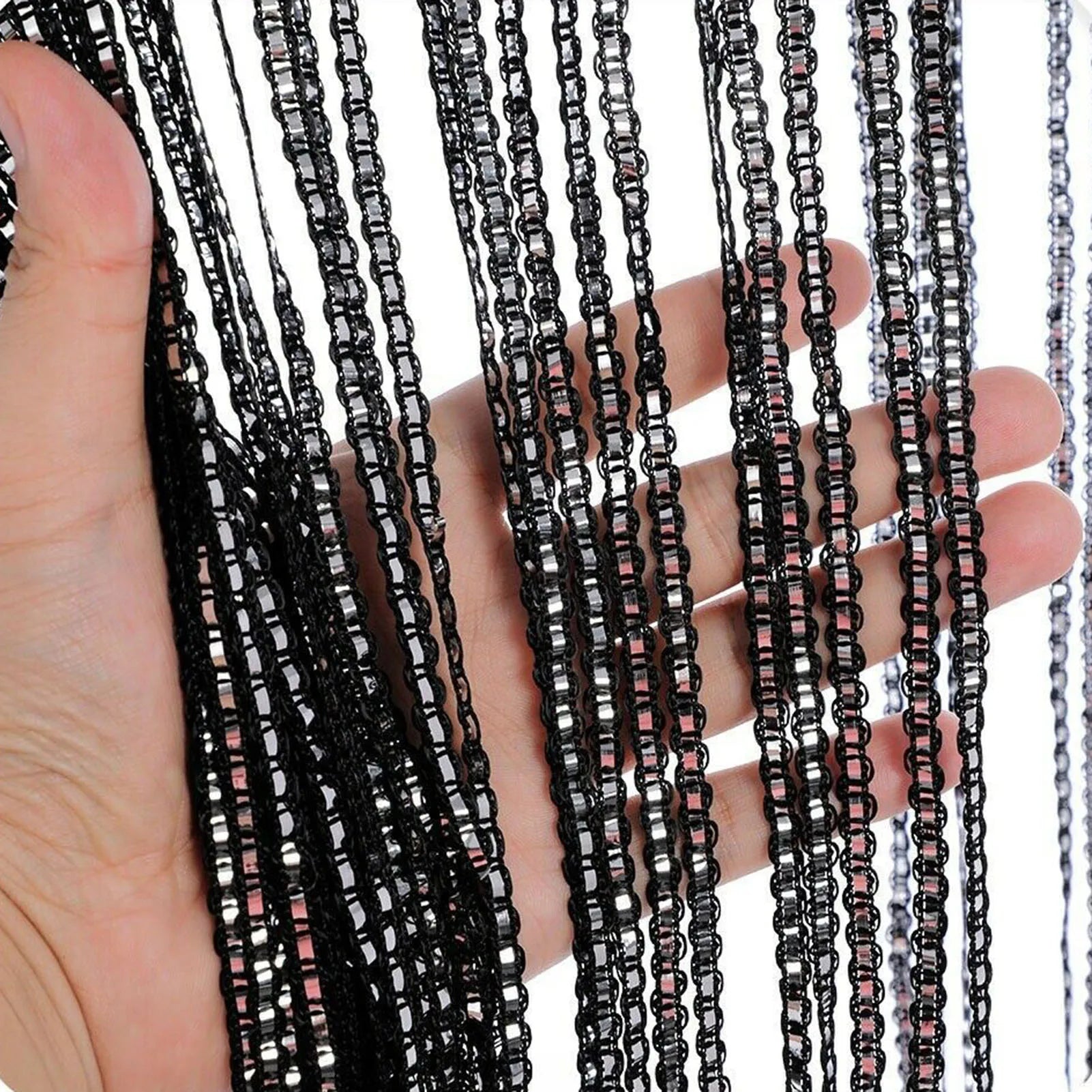 Door String Curtains Fringe Room Divider Curtains for Living Room Divider Decoration