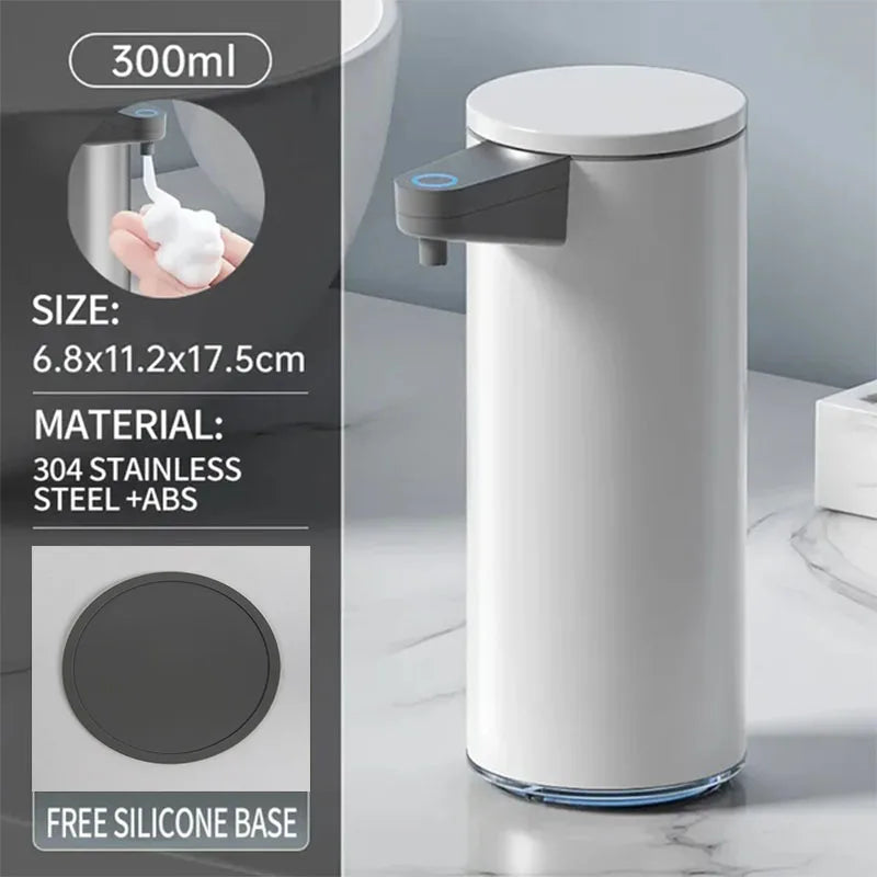 Stainless Steel Soap Dispenser Electric Non-Contact Infrared Sensor Soap Dispenser Liquid Dispenser For Home Kitchen Bathroom