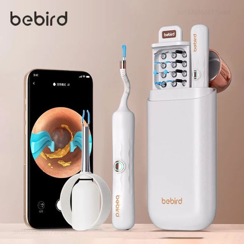 2025 Bebird EarSight Plus I35R R37R D39R Smart Visual Earpick Ear Camera Bendable All-in-1 Ear Rod Earwax Removal Kits Tools