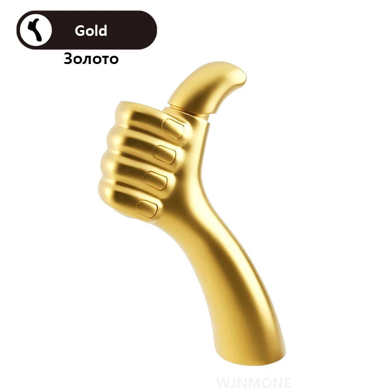 Modern Design Bathroom Sink Faucet Thumbs Bathroom Faucet Brass Mixer Basin Faucet Single Hole Deck Mounted Washbasin Water Taps