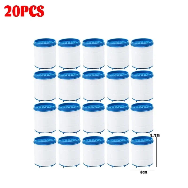Faucet Water Filter Element Remove Chlorine Heavy Metals Water Filtration Purifier Kitchen Tap Softening Hard Water Accessories