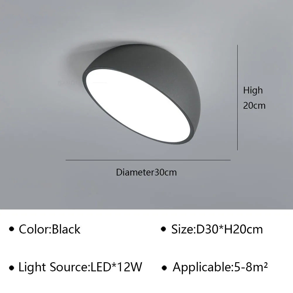 Modern LED Simple Ceiling Lamp for Living Dining Room Bedroom Aisle Chandelier Home Decoration Indoor Lighting Fixture Luster