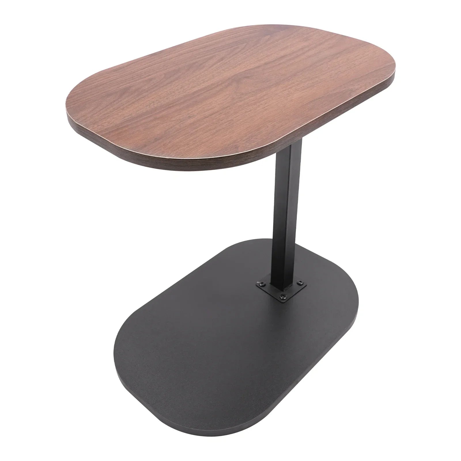 C-Shaped Side Table, Height Adjustable Coffee Table, Living Room Coffee Table, 360° Swivel and Multi-Angle Tilt for Living Room