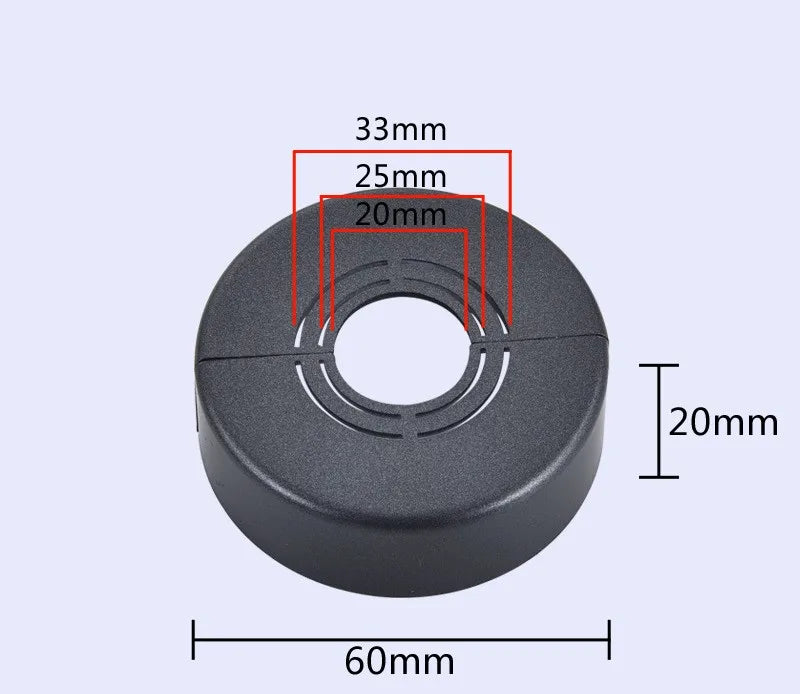 Shower Kitchen Faucet Decorative Cover Water Pipe Connector Adjustable Wall Covers Casette Heighten Valve Panel Tap Accessories
