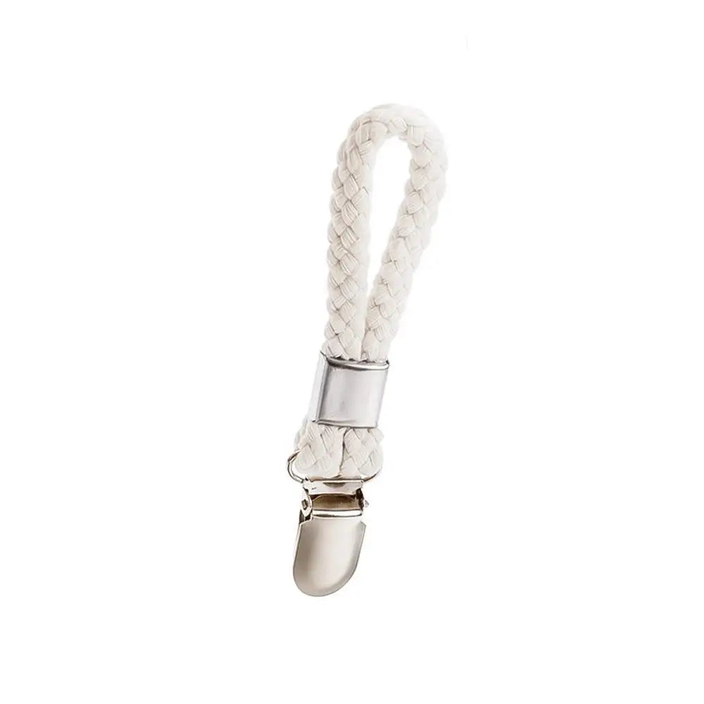 Packs Hanging Tea Towel Clips Towel Hangers Rack Hand Towel Hook Cloth Hanger Holder Brackets Braided Cotton Loop